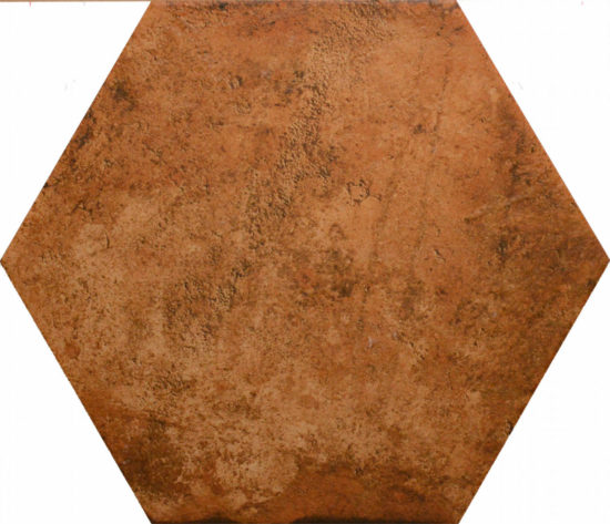 13X16 Rosso Hexagon | Arley Wholesale