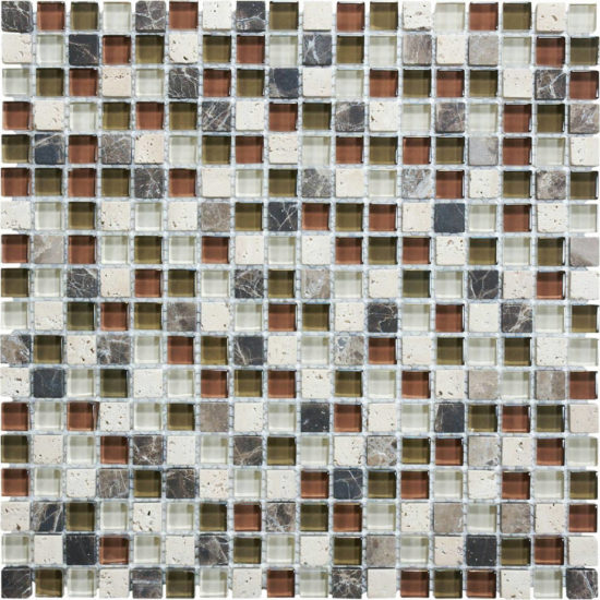 5/8X5/8 Cabernet Mosaic