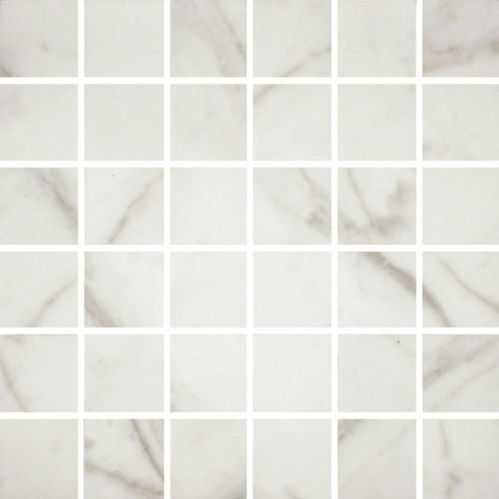 Golden Calacatta Matte 2X2 Mosaic | Qualis Ceramica | Luxury Tile and ...