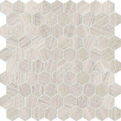 Polished 1″ Passion Hex Mosaic