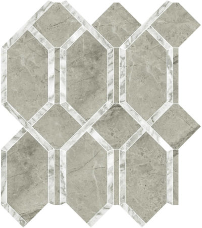 Roma Argento Polished Modella Mosaic