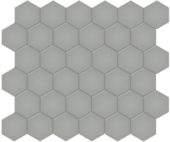 2" Taupe Matte Hex Mosaic | Arley Wholesale