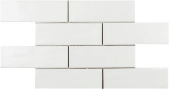 Brickwork Mosaic Matte-Gloss Pearl | Arley Wholesale