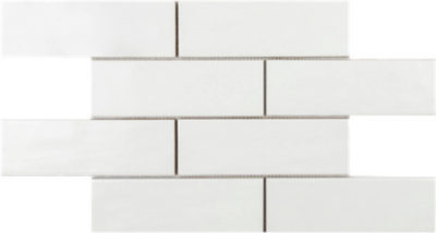 Brickwork Mosaic Matte Pearl