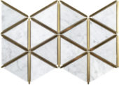 Gilded Triangles Mosaic | Arley Wholesale