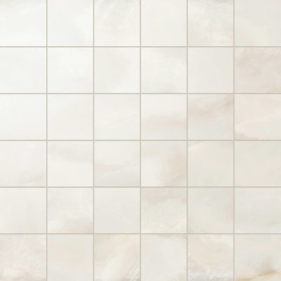 Intrigue Ivory Matte 2×2 Mosaic