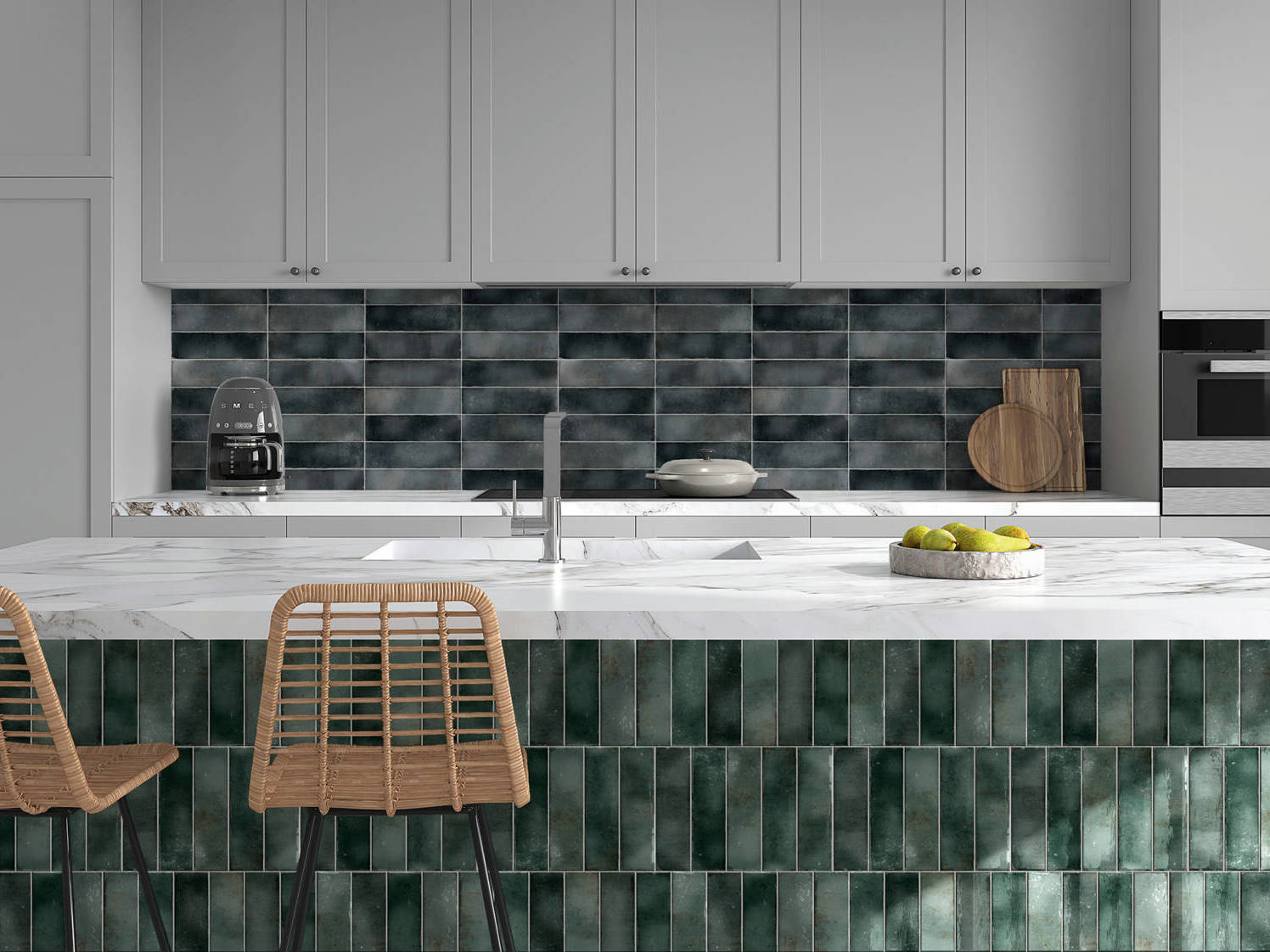 Miami Brickell Jade and Key Biscayne Anthracite | Arley Wholesale