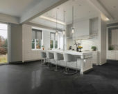 Tivoli Nero Polished 24X48 | Qualis Ceramica