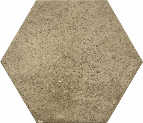 Calypso Tan 5.5X6 Hexagon | Qualis Ceramica | Luxury Tile and Vinyl at affordable prices