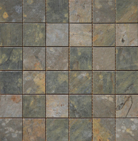 Copper 2x2 Mosaic | Qualis Ceramica | Luxury Tile and Vinyl at affordable prices