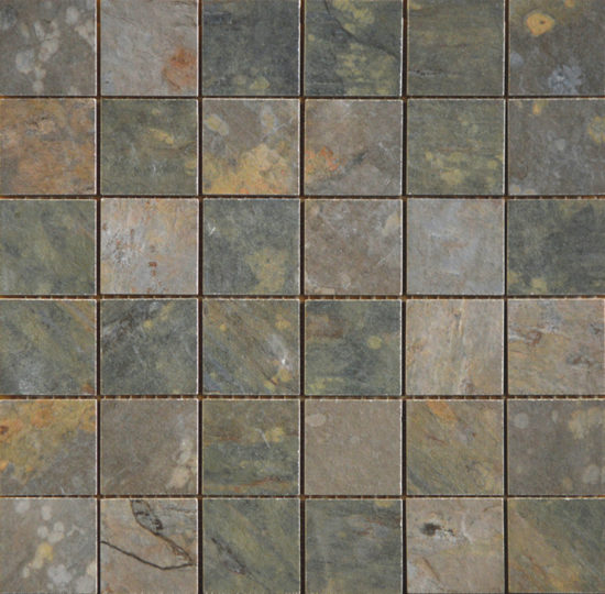 Copper 2x2 Mosaic | Qualis Ceramica | Luxury Tile and Vinyl at affordable prices