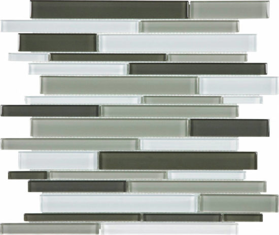 Mineral Blend Random Strip Mosaic