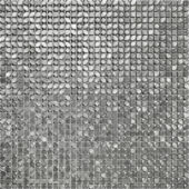 Mini Hexagon Silver Aluminum Mosaic | Qualis Ceramica | Luxury Tile and Vinyl at affordable prices