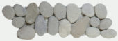 Mix Grey/Beige Rectified Matte Pebble Interlocking Border | Qualis Ceramica | Luxury Tile and Vinyl at affordable prices