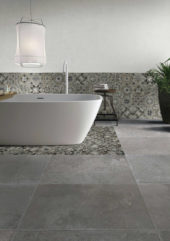 Menfi Grey 24X24" | Qualis Ceramica | Luxury Tile and Vinyl at affordable prices