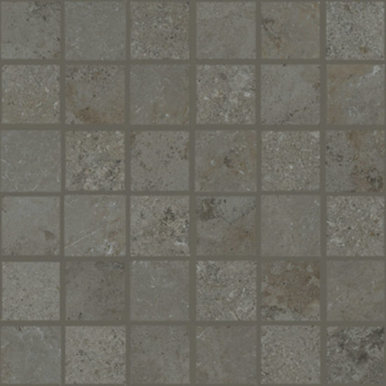 Menfi Grey 2X2" Mosaic | Qualis Ceramica | Luxury Tile and Vinyl at affordable prices