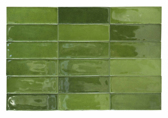 Barcelona 2x6" Olive | Qualis Ceramica | Luxury Tile and Vinyl at affordable prices