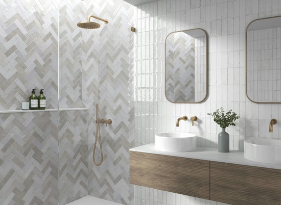 Barcelona 2x6" White | Qualis Ceramica | Luxury Tile and Vinyl at affordable prices