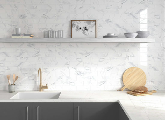 Carrara 3x9" Carrara | Qualis Ceramica | Luxury Tile and Vinyl at affordable prices