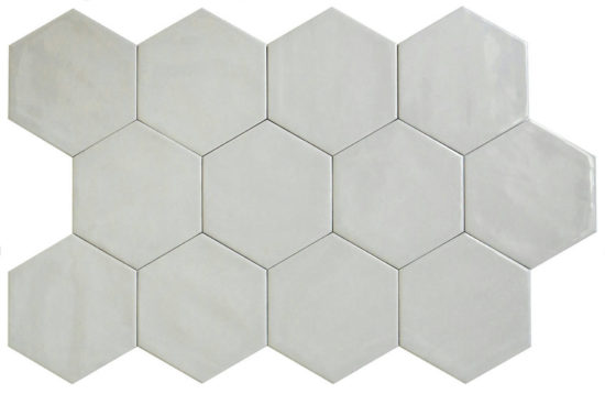 Ronda 5.5X6.3” Pearl Hexagon | Qualis Ceramica | Luxury Tile and Vinyl at affordable prices