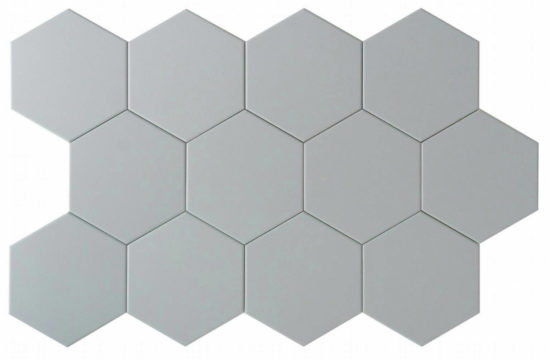 Vida 5.5X6.3” Pearl Hexagon | Qualis Ceramica | Luxury Tile and Vinyl at affordable prices