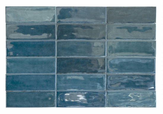 Barcelona 2x6" Blue | Qualis Ceramica | Luxury Tile and Vinyl at affordable prices