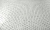 3" Hexagon White Mosaic | Qualis Ceramica | Luxury Tile and Vinyl at affordable prices