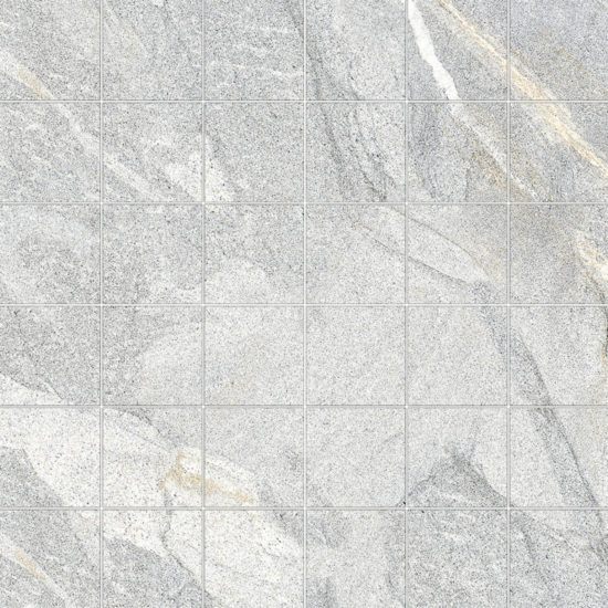 Capri Light Grey 2X2 Mosaic | Qualis Ceramica | Luxury Tile and Vinyl at affordable prices