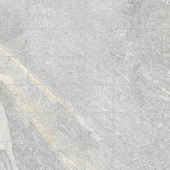 Capri Light Grey 2X2 Mosaic | Qualis Ceramica | Luxury Tile and Vinyl at affordable prices