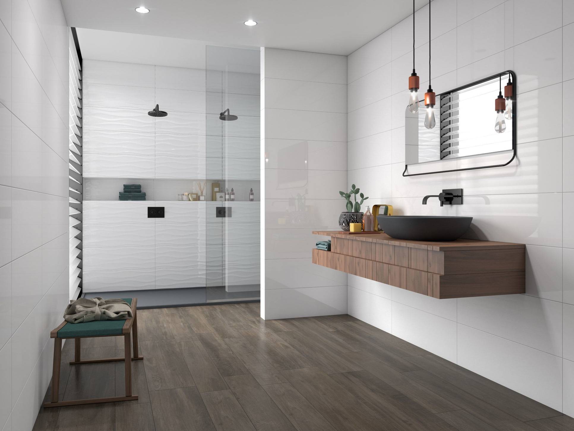 Venezia Blanco Vibe 10x30  and 10x30 | Qualis Ceramica | Luxury Tile and Vinyl at affordable prices