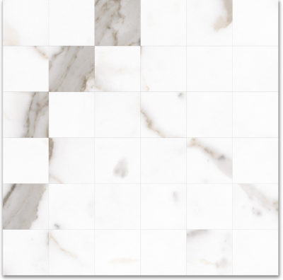 2X2 Mosaic-Polished Amore Grey