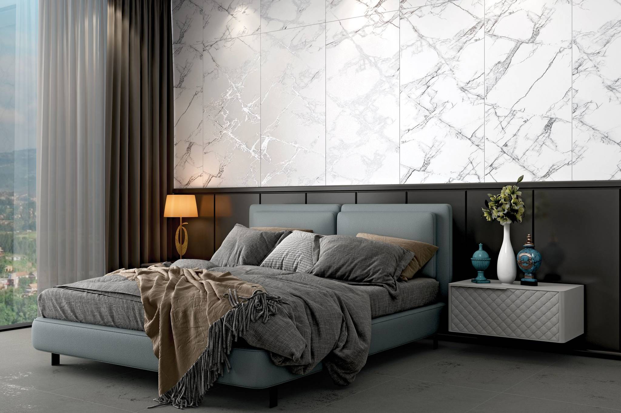 Treasure Ice White Marble 24x48 | Qualis Ceramica | Luxury Tile and Vinyl at affordable prices