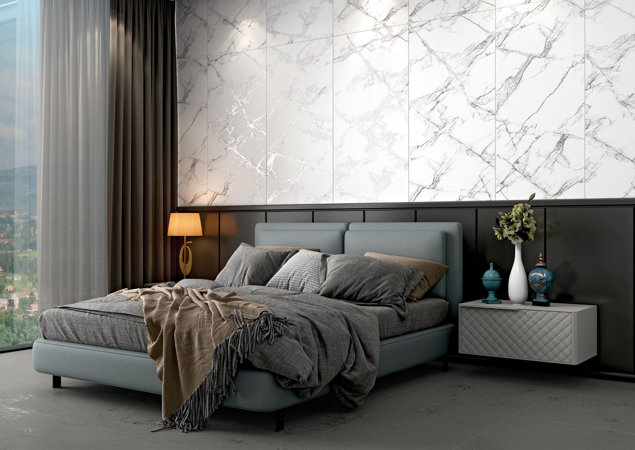 Treasure Ice White Marble 24x48 | Qualis Ceramica | Luxury Tile and Vinyl at affordable prices