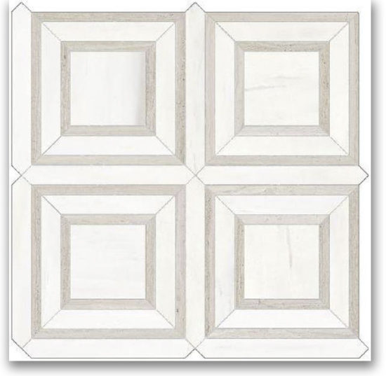 Polished Devotion Piazza Mosaic | Qualis Ceramica | Luxury Tile and Vinyl at affordable prices