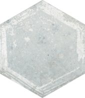 Alma 5.5X6.3 Grey Decor Hexagon | Qualis Ceramica | Luxury Tile and Vinyl at affordable prices