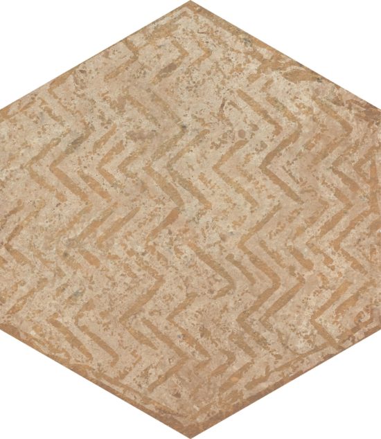 Alma 5.5X6.3 Sand Decor Hexagon | Qualis Ceramica | Luxury Tile and Vinyl at affordable prices