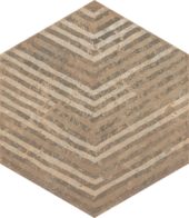 Alma 5.5X6.3 Sand Decor Hexagon | Qualis Ceramica | Luxury Tile and Vinyl at affordable prices