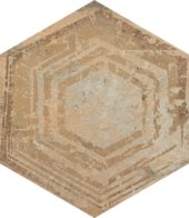 Alma 5.5X6.3 Sand Decor Hexagon | Qualis Ceramica | Luxury Tile and Vinyl at affordable prices