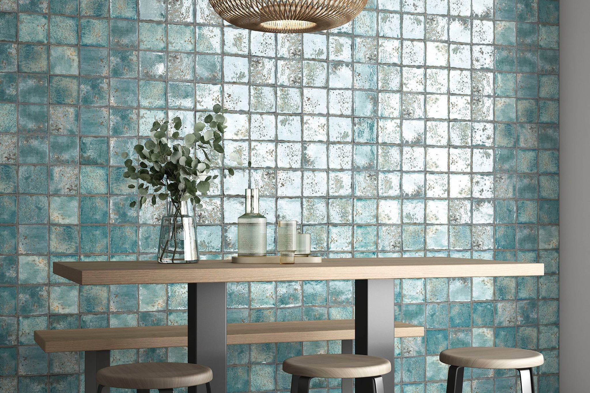 Jamaica Teal 5x5 | Qualis Ceramica | Luxury Tile and Vinyl at affordable prices