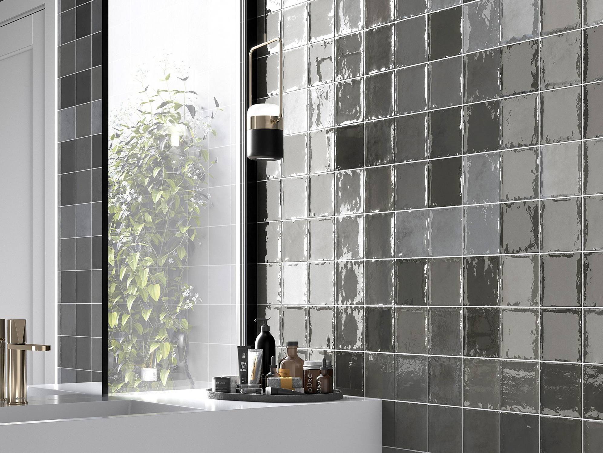 Morocco Coal 5x5 | Qualis Ceramica | Luxury Tile and Vinyl at affordable prices