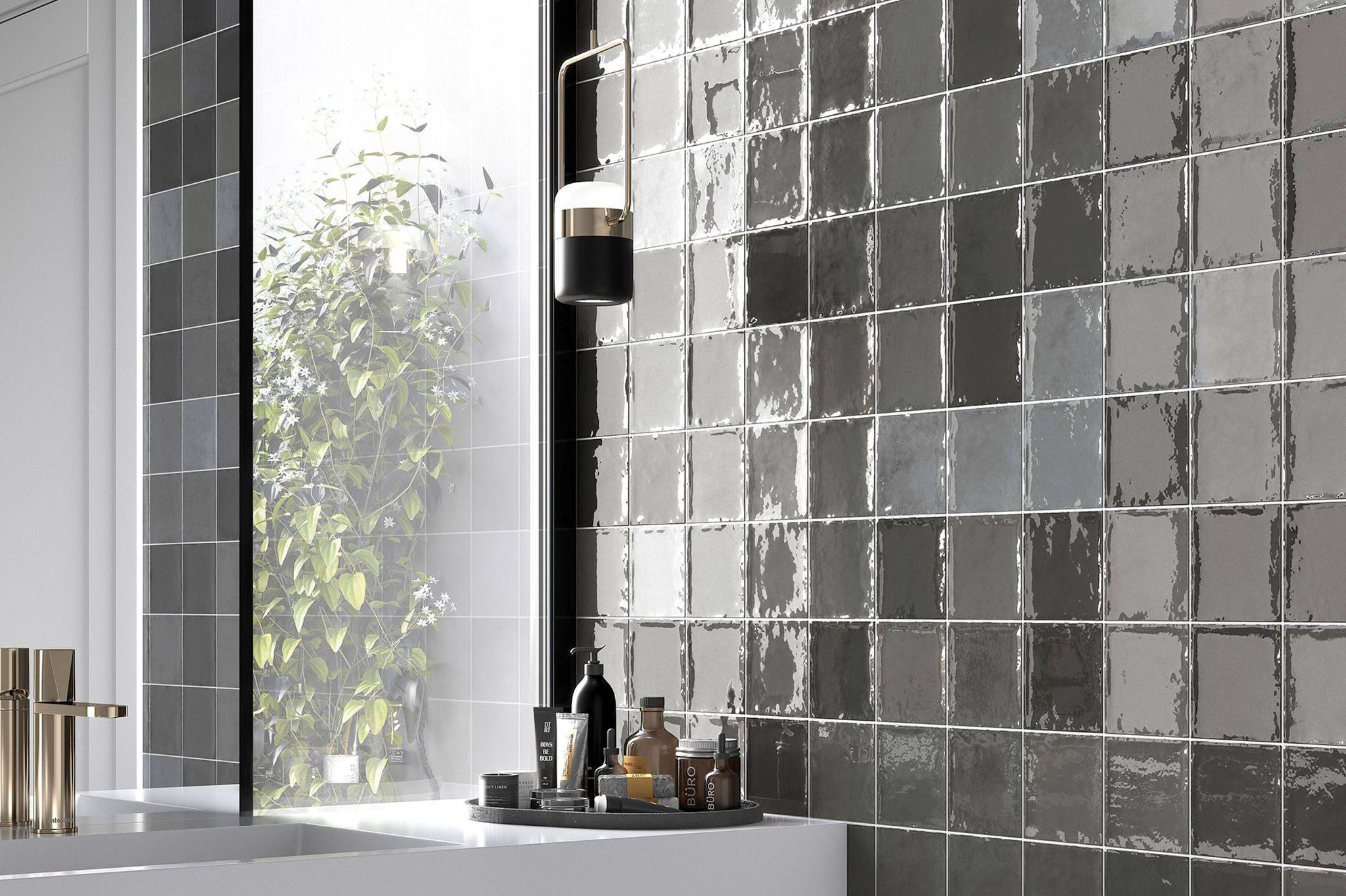 Morocco Coal 5x5 | Qualis Ceramica | Luxury Tile and Vinyl at affordable prices