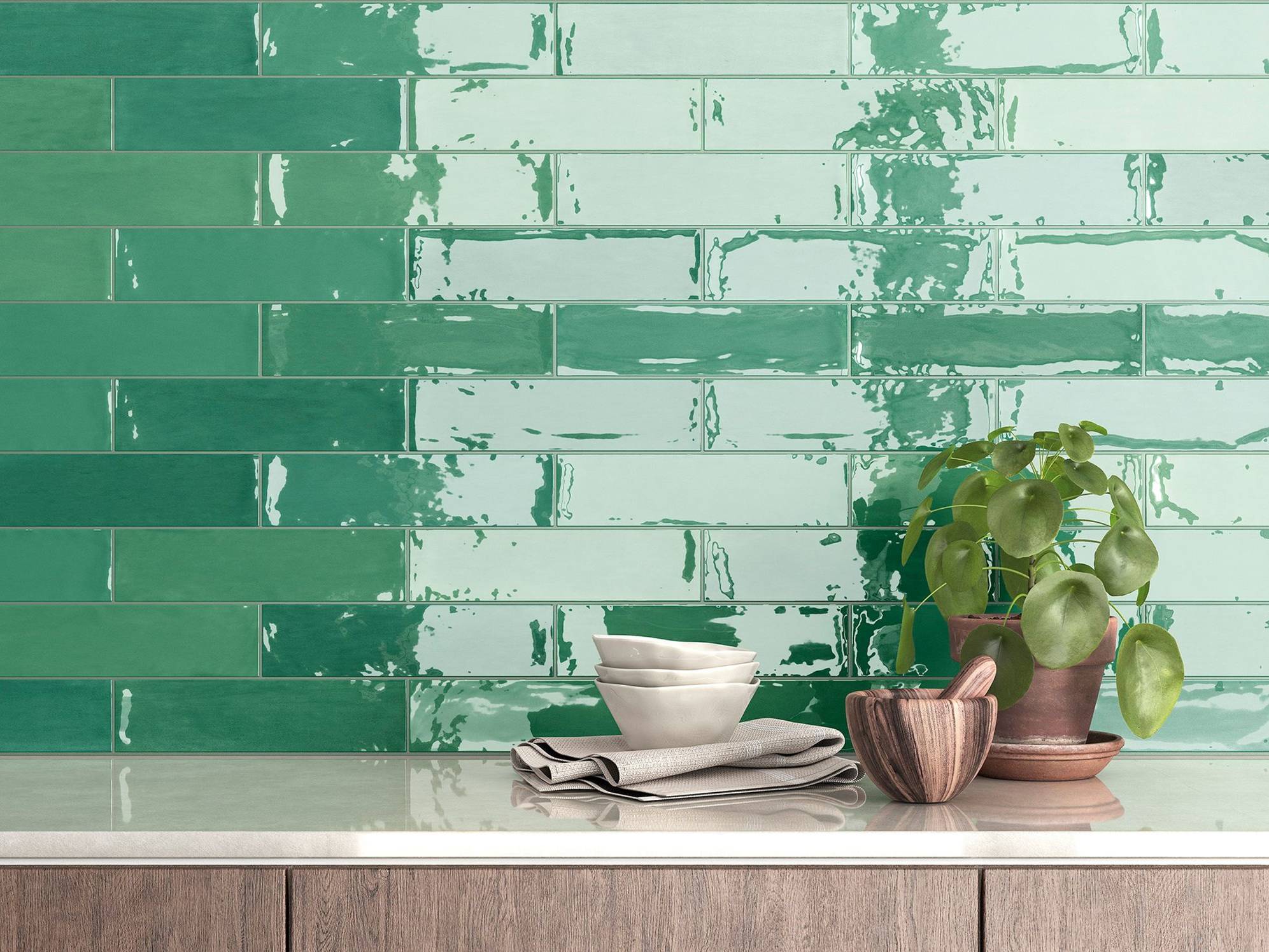 Morocco Green 3x11 | Qualis Ceramica | Luxury Tile and Vinyl at affordable prices