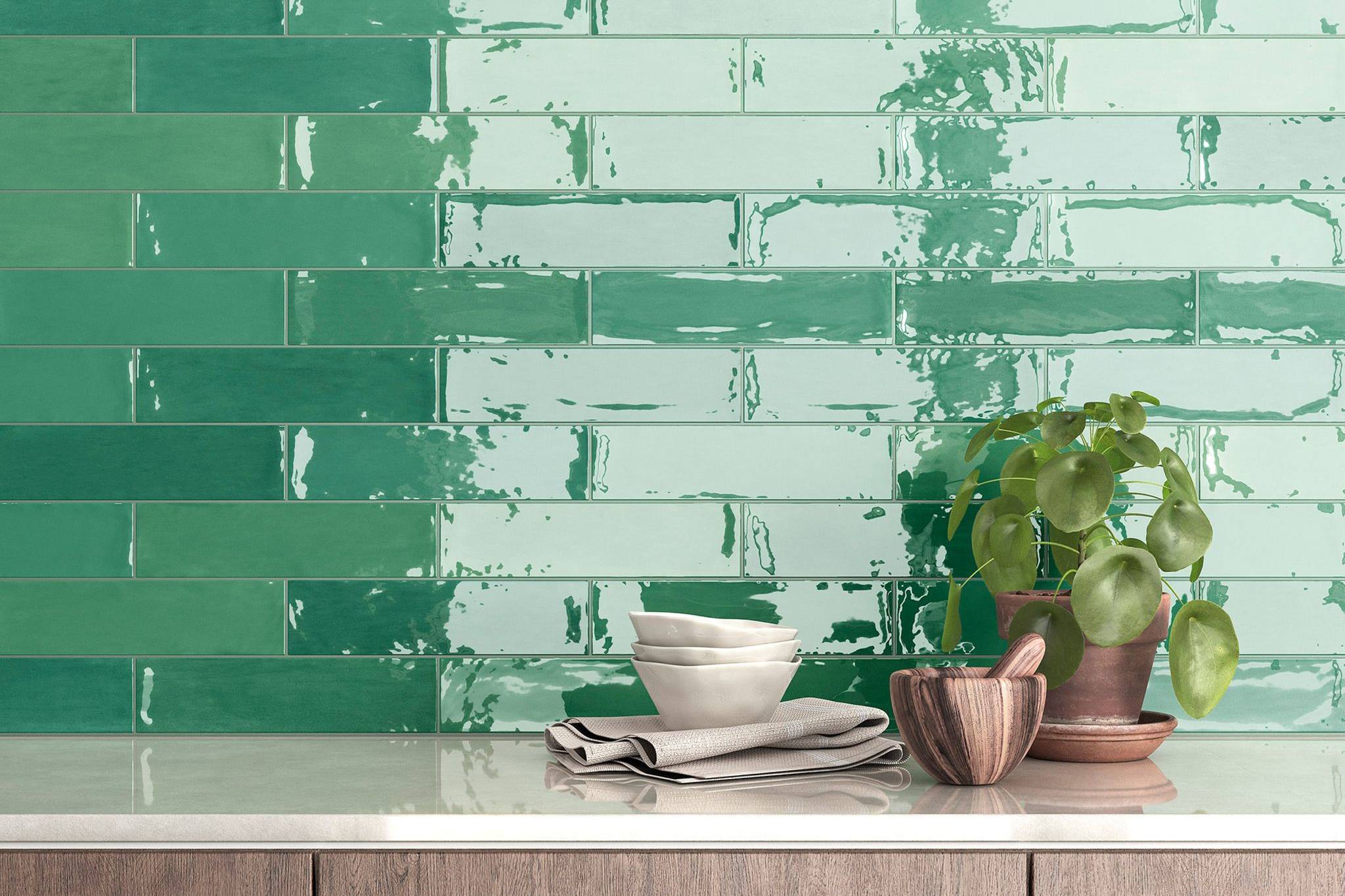 Morocco Green 3x11 | Qualis Ceramica | Luxury Tile and Vinyl at affordable prices