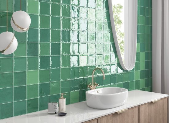 Morocco Green 5x5 | Qualis Ceramica | Luxury Tile and Vinyl at affordable prices