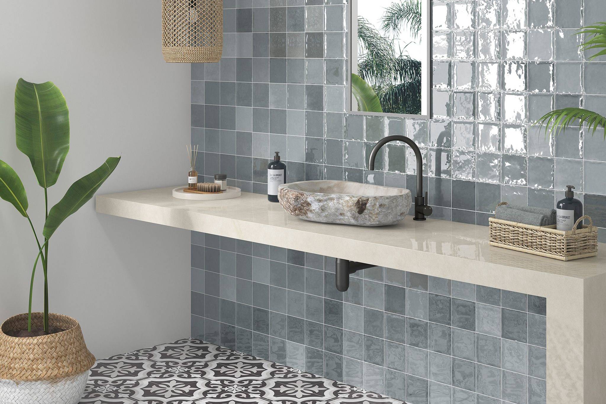 Morocco Grey 5x5 | Qualis Ceramica | Luxury Tile and Vinyl at affordable prices