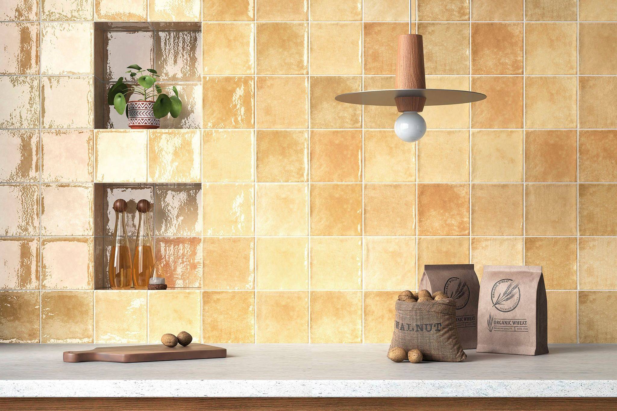 Morocco Ochre 5x5 | Qualis Ceramica | Luxury Tile and Vinyl at affordable prices