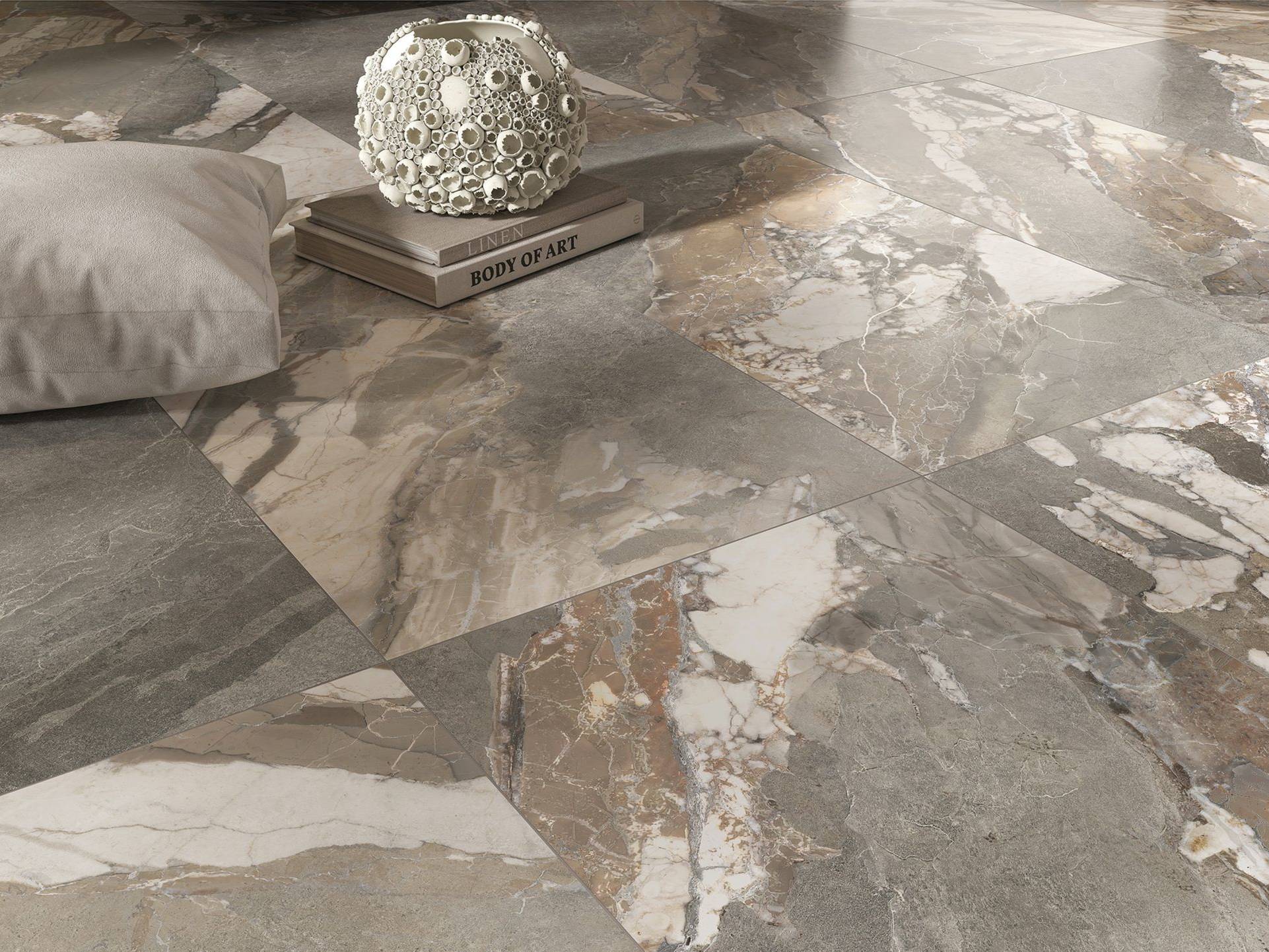 Dynasty Grey Polished/Matte 24x48 1 | Qualis Ceramica | Luxury Tile and Vinyl at affordable prices