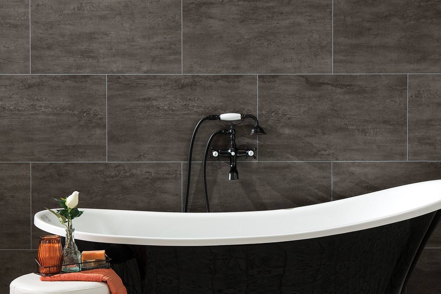 Ashen Slate Wall Tile 25x15 | Qualis Ceramica | Luxury Tile and Vinyl at affordable prices