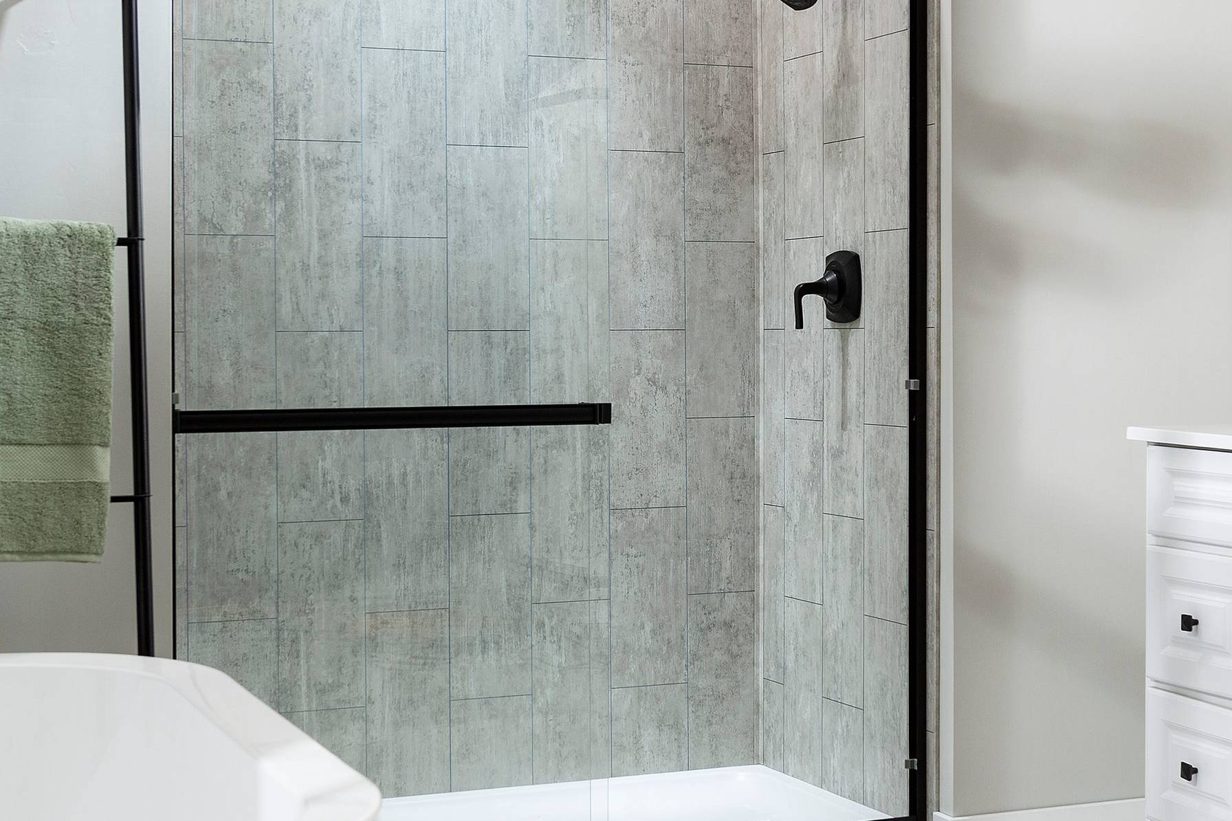 Wind Gust Shower Wall Kit 30x60x78 | Qualis Ceramica | Luxury Tile and Vinyl at affordable prices