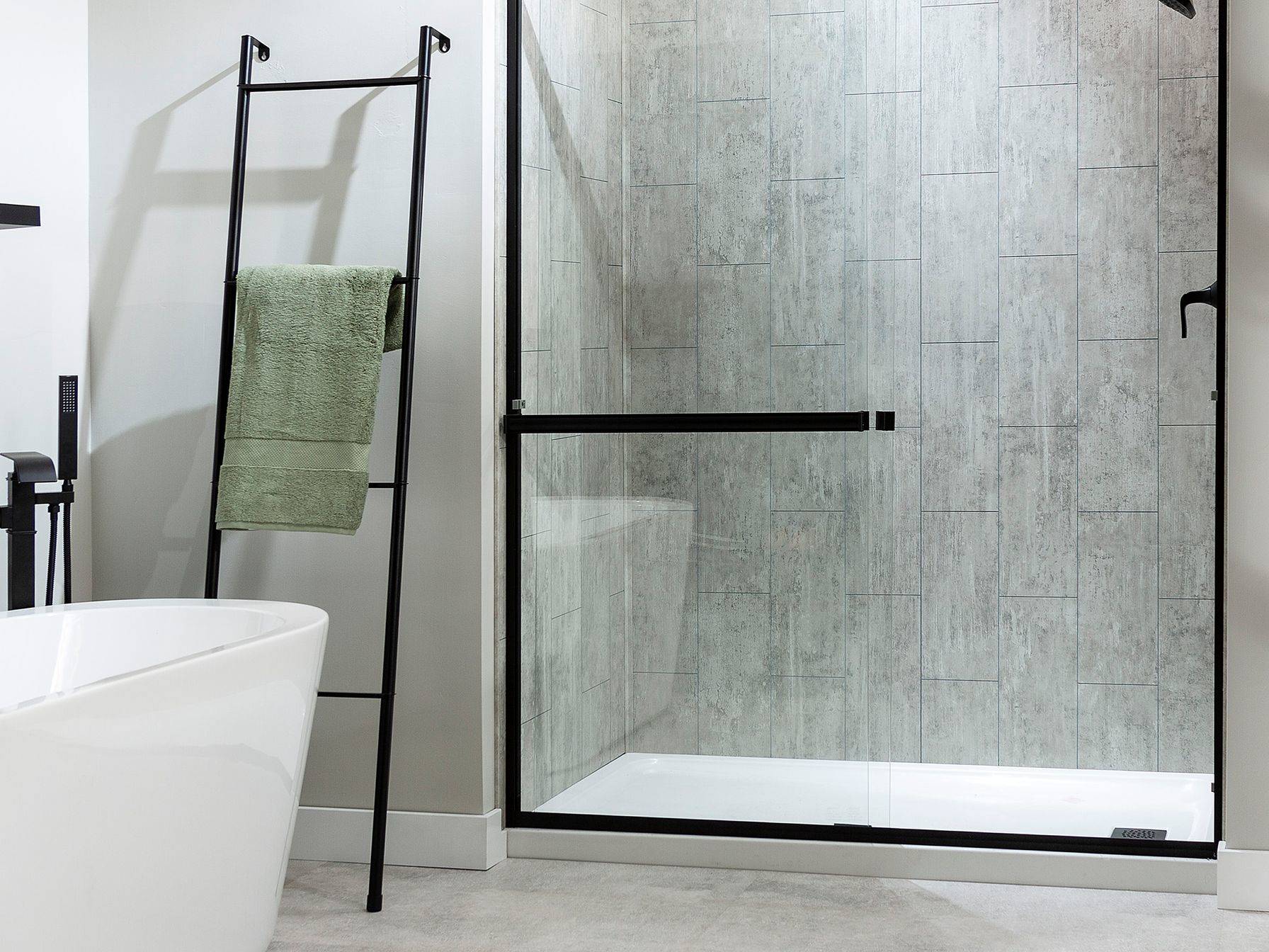 Wind Gust Shower Wall Kit 36x36x78 | Qualis Ceramica | Luxury Tile and Vinyl at affordable prices